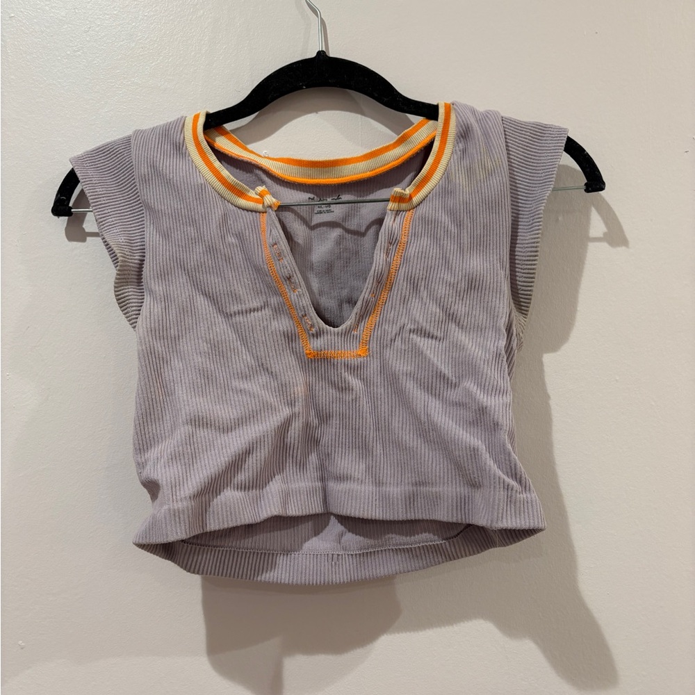 Urban Outfitters Go For Gold in purple and orange